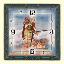 Wanduhren für Feuerwehrmänner